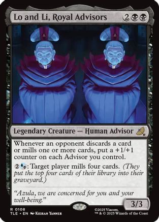 Lo and Li, Royal Advisors  [Avatar: The Last Airbender: Eternal-Legal]