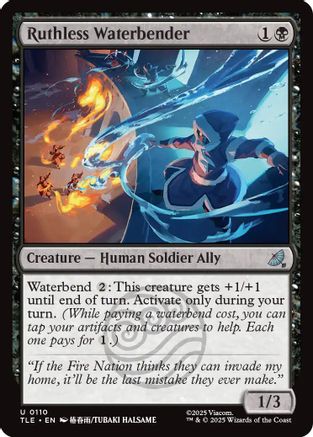 Ruthless Waterbender  [Avatar: The Last Airbender: Eternal-Legal] Foil