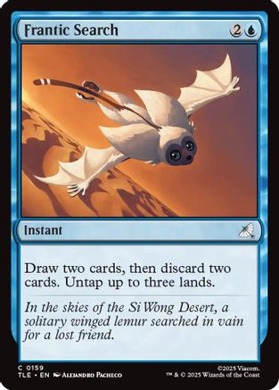 Frantic Search  [Avatar: The Last Airbender: Eternal-Legal] Foil