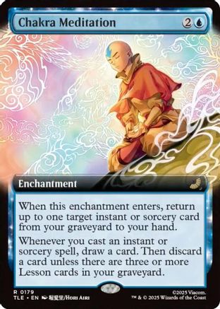 Chakra Meditation (Extended Art)  [Avatar: The Last Airbender: Eternal-Legal] Foil