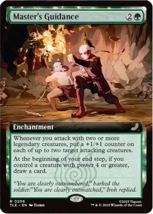 Master's Guidance (Extended Art)  [Avatar: The Last Airbender: Eternal-Legal] Foil