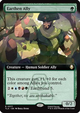 Earthen Ally (Extended Art)  [Avatar: The Last Airbender]