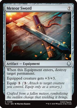Meteor Sword  [Avatar: The Last Airbender]