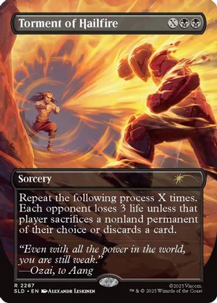 Torment of Hailfire (2287)  [Secret Lair Drop Series]