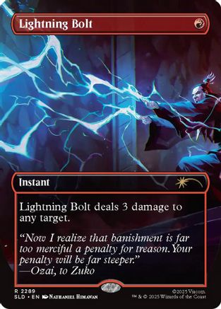 Lightning Bolt (2289)  [Secret Lair Drop Series]