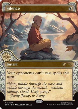 Silence (2300)  [Secret Lair Drop Series]