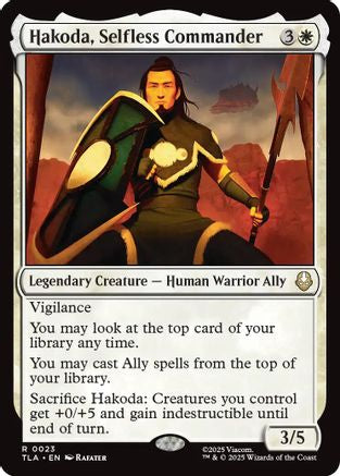 Hakoda, Selfless Commander  [Avatar: The Last Airbender]