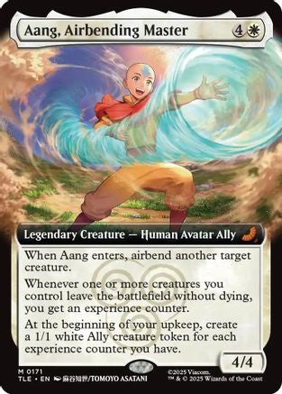 Aang, Airbending Master (Extended Art)  [Avatar: The Last Airbender: Eternal-Legal]