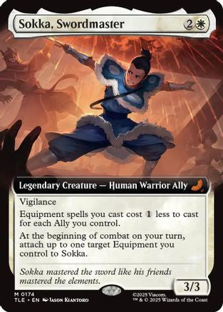 Sokka, Swordmaster (Extended Art)  [Avatar: The Last Airbender: Eternal-Legal] Foil