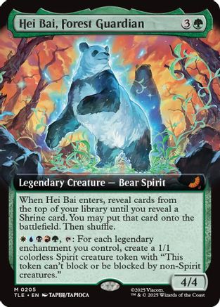 Hei Bai, Forest Guardian (Extended Art)  [Avatar: The Last Airbender: Eternal-Legal]
