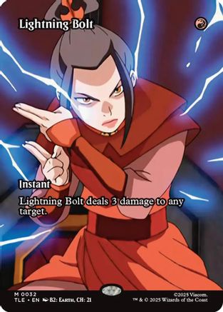 Lightning Bolt (Borderless)  [Avatar: The Last Airbender: Eternal-Legal]