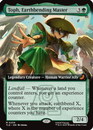 Toph, Earthbending Master (Extended Art)  [Avatar: The Last Airbender: Eternal-Legal]