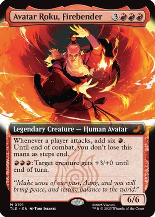 Avatar Roku, Firebender (Extended Art)  [Avatar: The Last Airbender: Eternal-Legal]