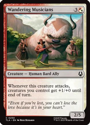 Wandering Musicians  [Avatar: The Last Airbender] Foil