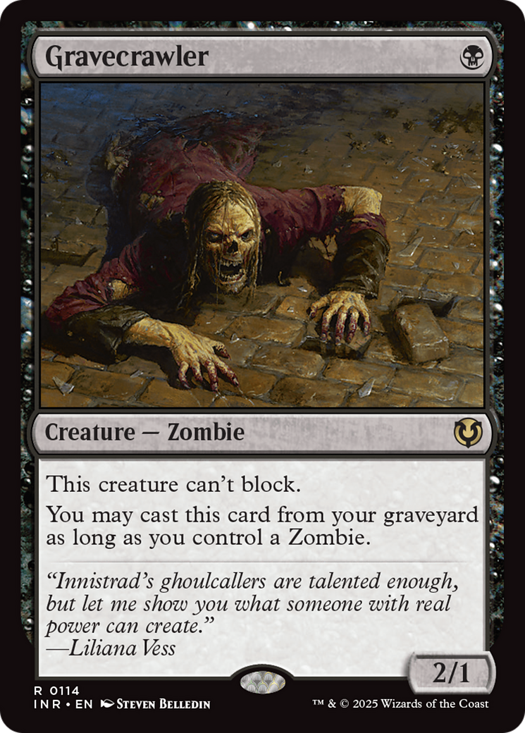 Gravecrawler [Innistrad Remastered] Foil