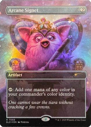 Arcane Signet (7065) (Rainbow Foil)  [Secret Lair Drop Series] Foil
