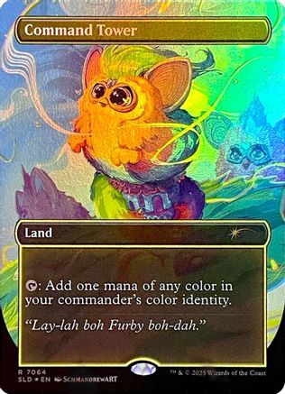 Command Tower (7064) (Rainbow Foil)  [Secret Lair Drop Series] Foil