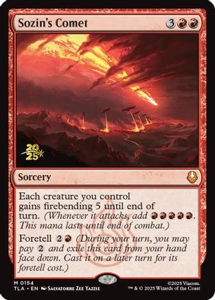 Sozin's Comet  [Prerelease Cards] Foil