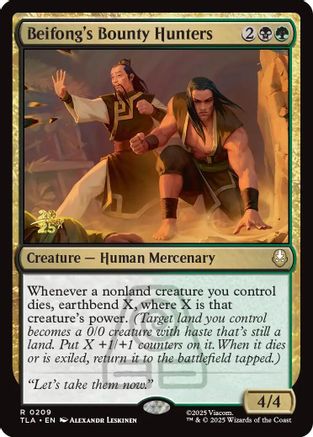 Beifong's Bounty Hunters  [Prerelease Cards] Foil