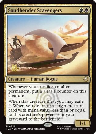 Sandbender Scavengers  [Prerelease Cards] Foil