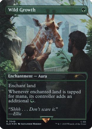 Wild Growth (Rainbow Foil)  [Secret Lair Drop Series] Foil