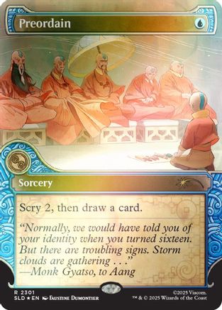 Preordain (2301) (Rainbow Foil)  [Secret Lair Drop Series] Foil