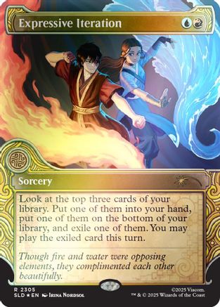 Expressive Iteration (Rainbow Foil)  [Secret Lair Drop Series] Foil