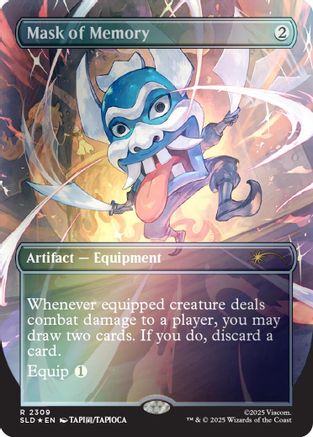 Mask of Memory (Rainbow Foil)  [Secret Lair Drop Series] Foil