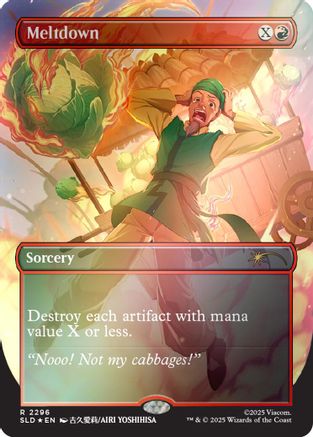 Meltdown (Rainbow Foil)  [Secret Lair Drop Series] Foil