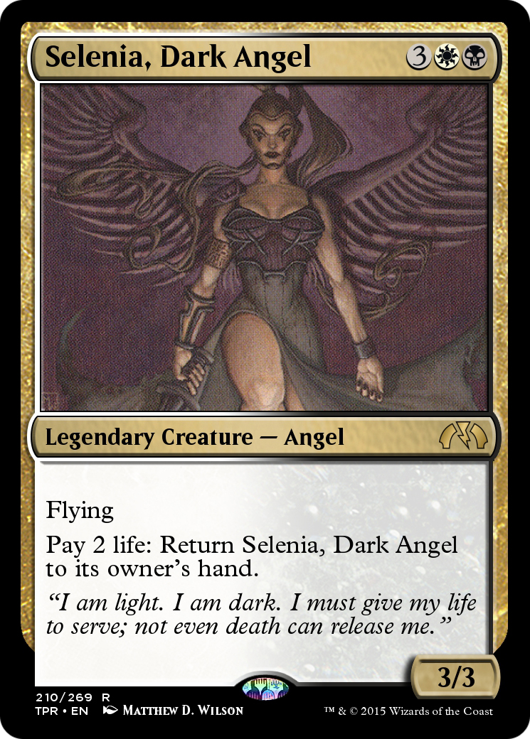 Selenia, Dark Angel  [Tempest Remastered] Foil