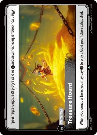 Treasure Hoard (220/221) - Riftbound - [Spiritforged] Foil