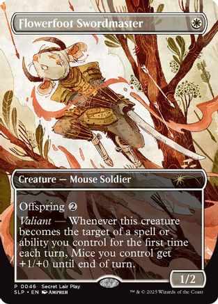 Flowerfoot Swordmaster  [Secret Lair Showdown]