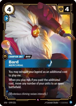 Bard - Mercurial (079/221) - Riftbound - [Spiritforged] Foil