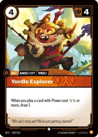 Yordle Explorer (100/221) - Riftbound - [Spiritforged] Foil