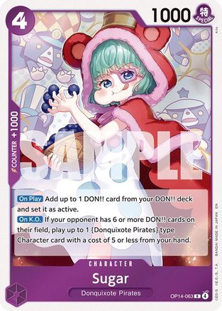 Sugar (OP14-063) - [The Azure Sea's Seven]