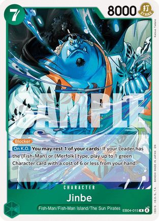 Jinbe (EB04-015) - [The Azure Sea's Seven] Foil