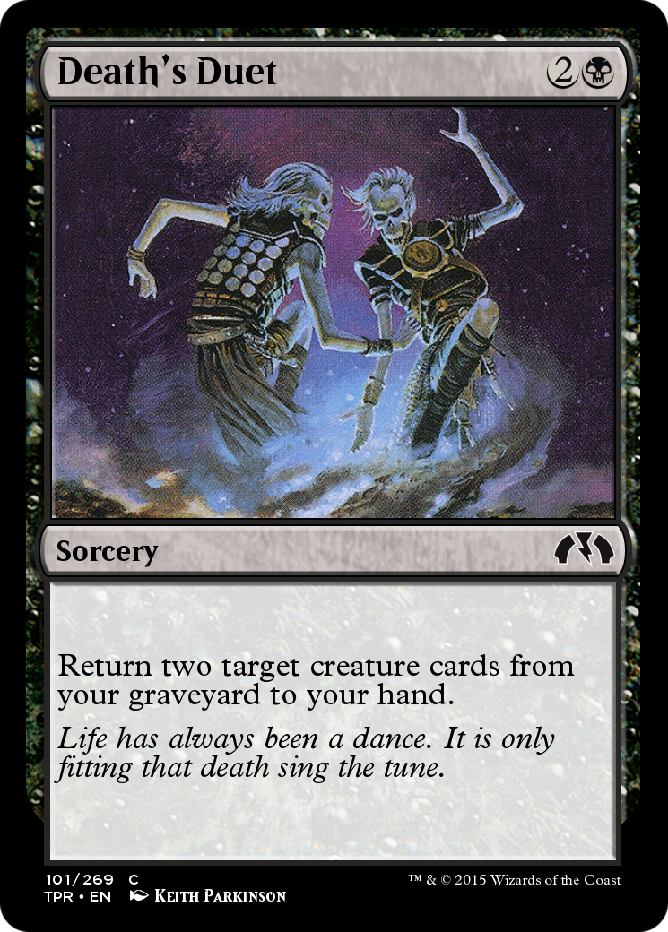 Death's Duet  [Tempest Remastered] Foil