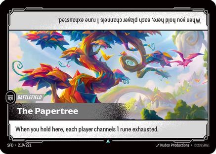 The Papertree (219/221) - Riftbound - [Spiritforged]
