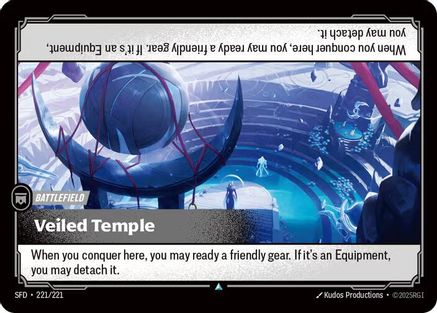 Veiled Temple (221/221) - Riftbound - [Spiritforged] Foil