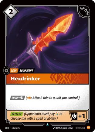 Hexdrinker (102/221) - Riftbound - [Spiritforged]