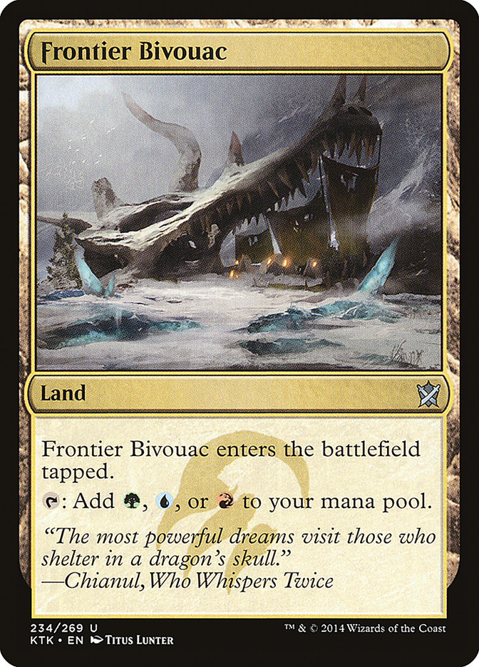 Frontier Bivouac [Khans of Tarkir] Foil