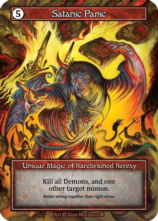 Satanic Panic (Foil)  - Gothic Foil