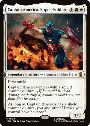 Captain America, Super-Soldier  [Marvel Super Heroes]