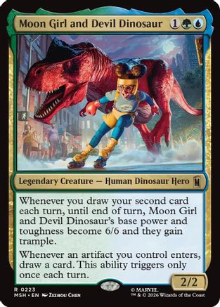 Moon Girl and Devil Dinosaur  [Marvel Super Heroes] Foil