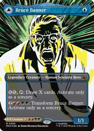 Bruce Banner (Borderless)  [Marvel Super Heroes] Foil