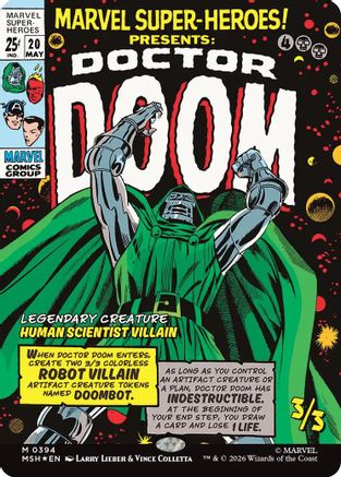 Doctor Doom (Borderless)  [Marvel Super Heroes] Foil