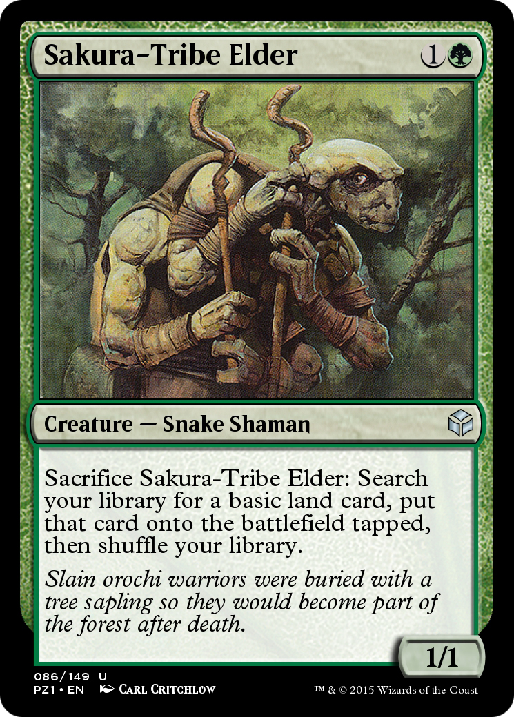 Sakura-Tribe Elder  [Legendary Cube Prize Pack] Foil