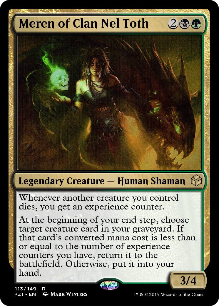 Meren of Clan Nel Toth  [Legendary Cube Prize Pack] Foil