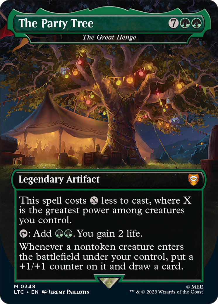 The Party Tree - The Great Henge [The Lord of the Rings: Tales of Middle-Earth Commander] Foil