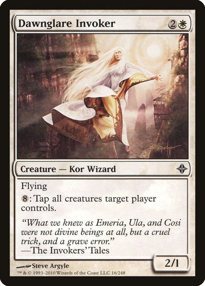 Dawnglare Invoker [Rise of the Eldrazi] Foil